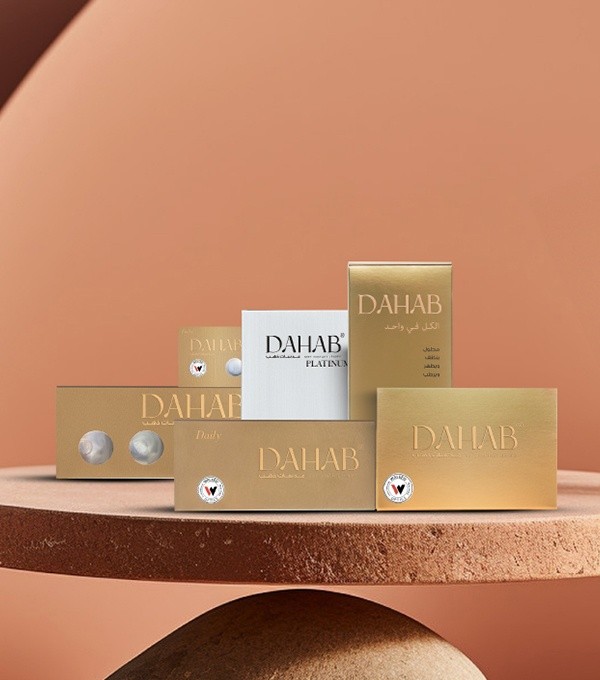 DAHAB Monthly Color Contact Lenses - Blue